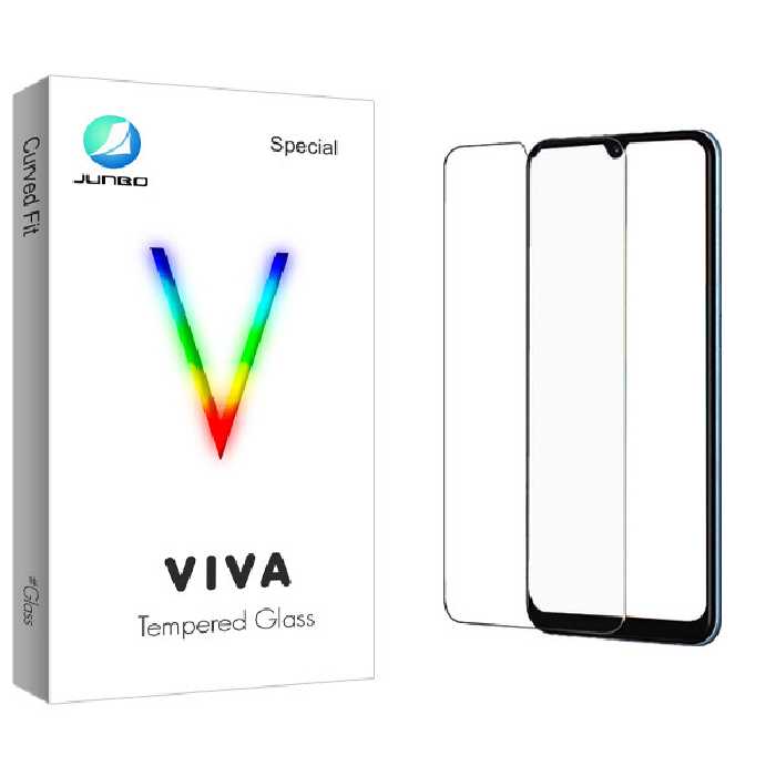 محافظ صفحه نمایش شیشه ای جانبو مدل Viva Glass مناسب برای گوشی موبایل سامسونگ Galaxy A01 | کالا برتری