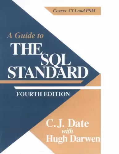 خرید و دانلود نسخه کامل کتاب A Guide to the SQL Standard