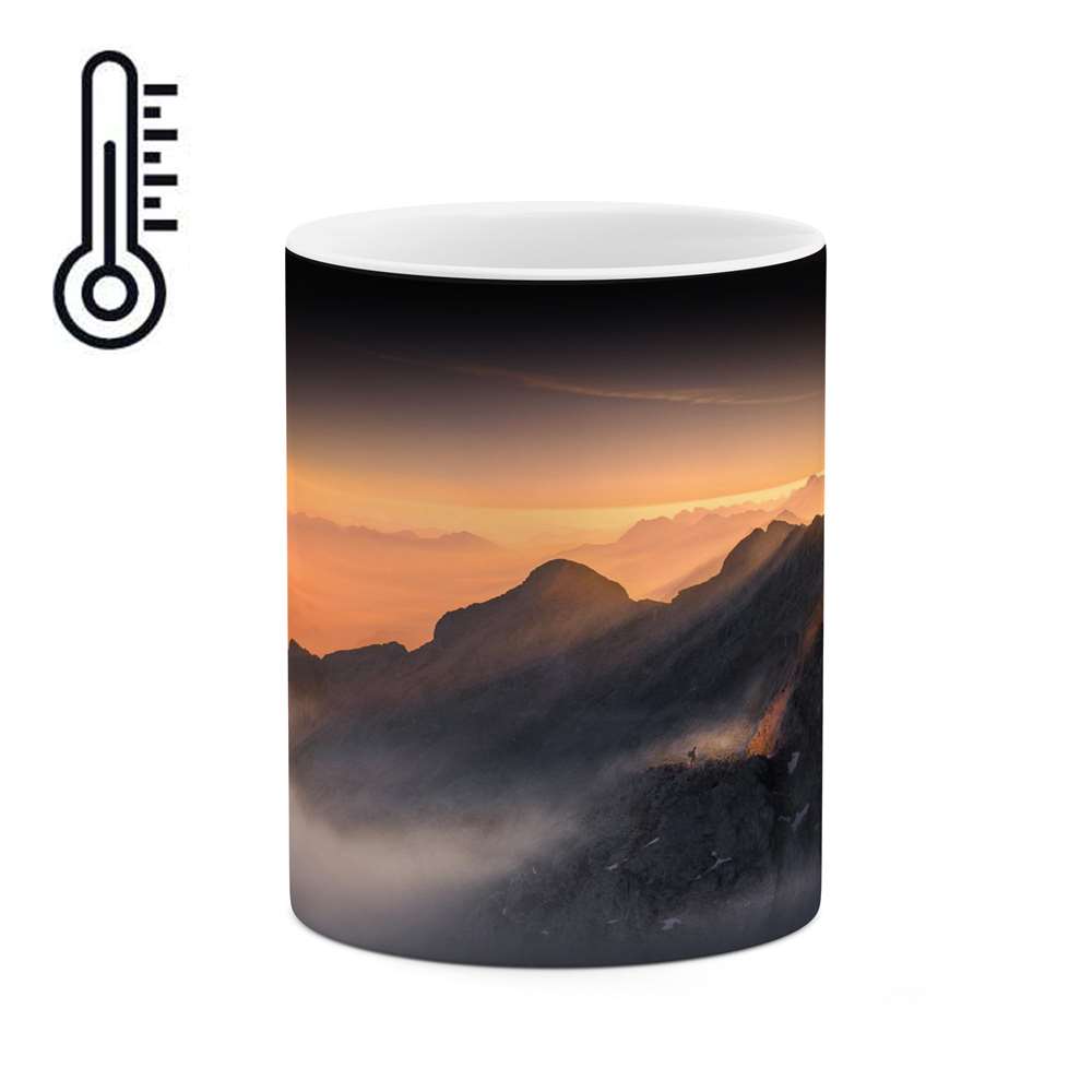 ماگ حرارتی کاکتی طرح منظره مدل mgh14268