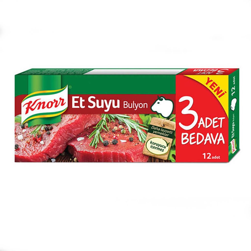 عصاره گوشت کنور بسته 12 عددی