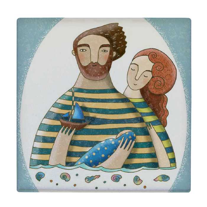 زیر لیوانی طرح عشاق کد    4046440_2521