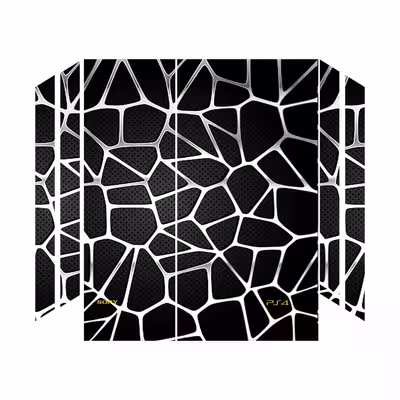 برچسب دسته و پلی استیشن 4 گراسیپا طرح Silver