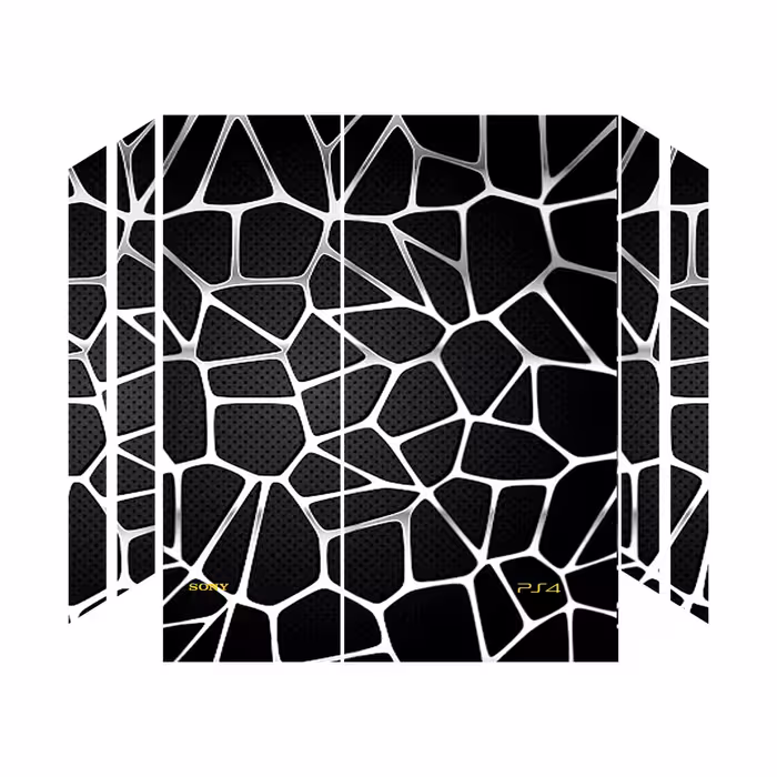 برچسب دسته و پلی استیشن 4 گراسیپا طرح Silver