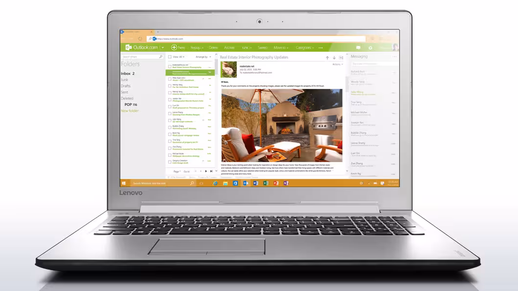لپ تاپ 15 اينچی لنوو مدل Ideapad 510 - G - فروشگاه اینترنتی طیف سنتر