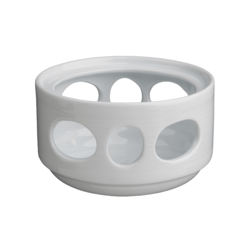 وارمر قوری 1 نفره سفيد رليف HR56 تقدیس