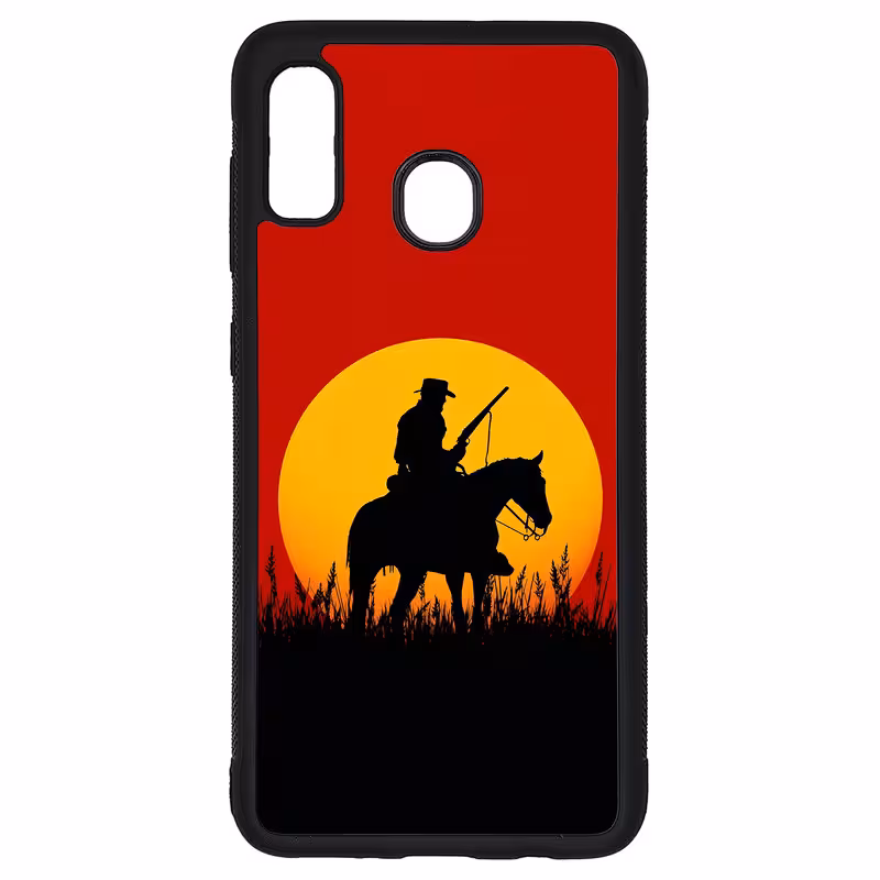 کاور طرح Red Dead کد G-204 مناسب برای گوشی موبایل سامسونگ Galaxy A20 / A30 | دیجی قاب دونی