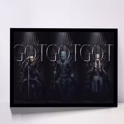 تابلو مدل game of thrones کد F-12028