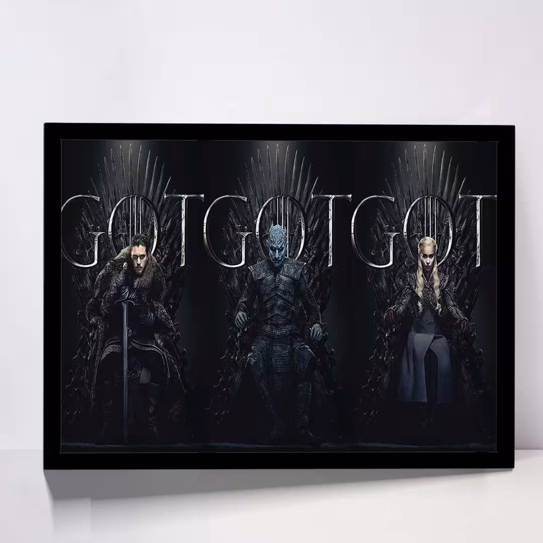 تابلو مدل game of thrones کد F-12028