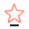 چراغ رومیزی ریموت دار مدل STARS-GL_ORG-GLASS