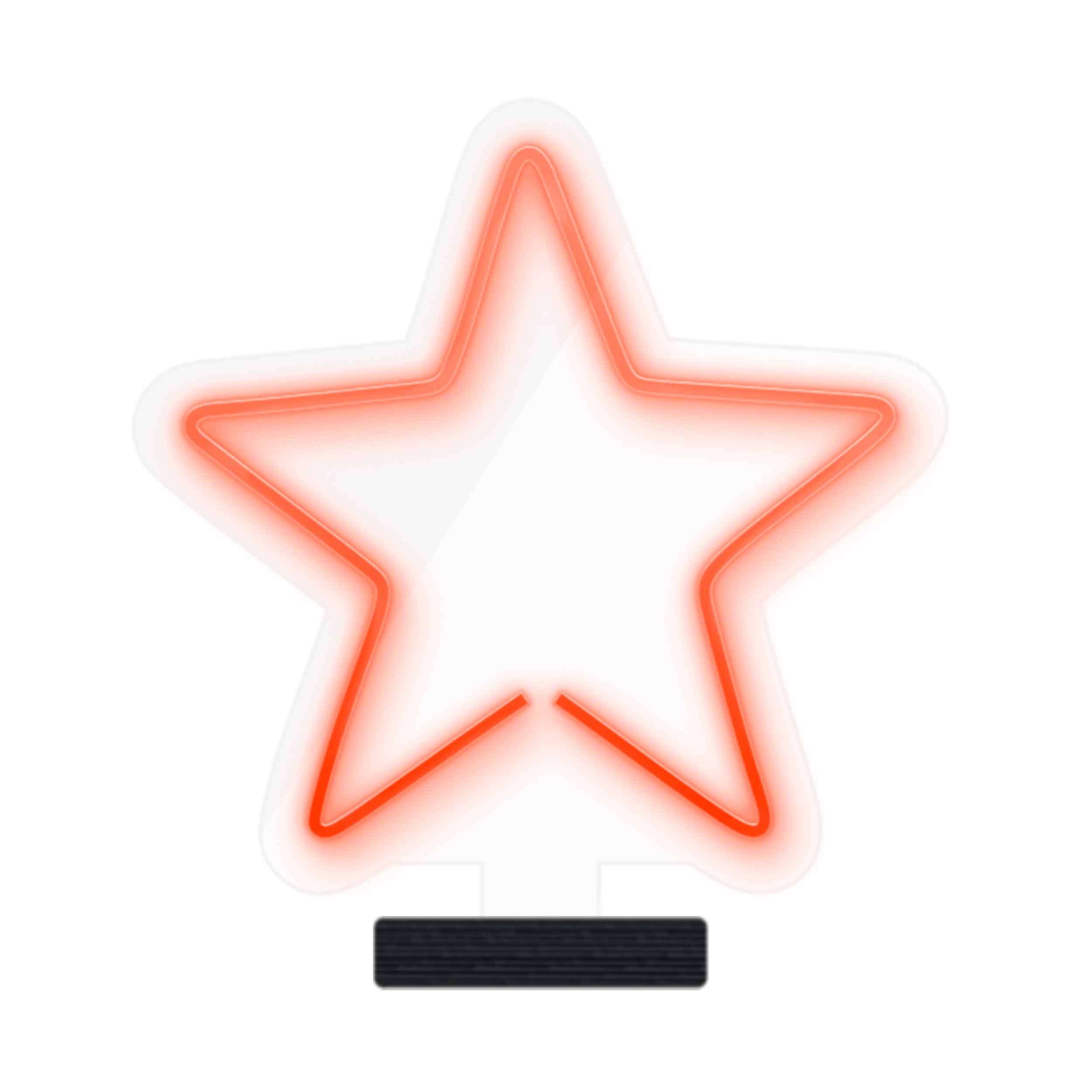 چراغ رومیزی ریموت دار مدل STARS-GL_ORG-GLASS