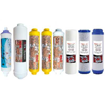 فیلتر دستگاه تصفیه کننده آب آکوآ کلر مدل KFC-F8 مجموعه 8 عددی