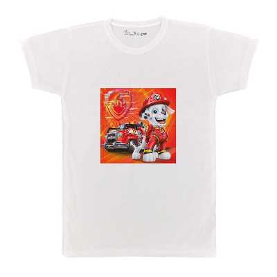 تی شرت بچگانه پرمانه طرح سگ های نگهبان کد pmt.5929