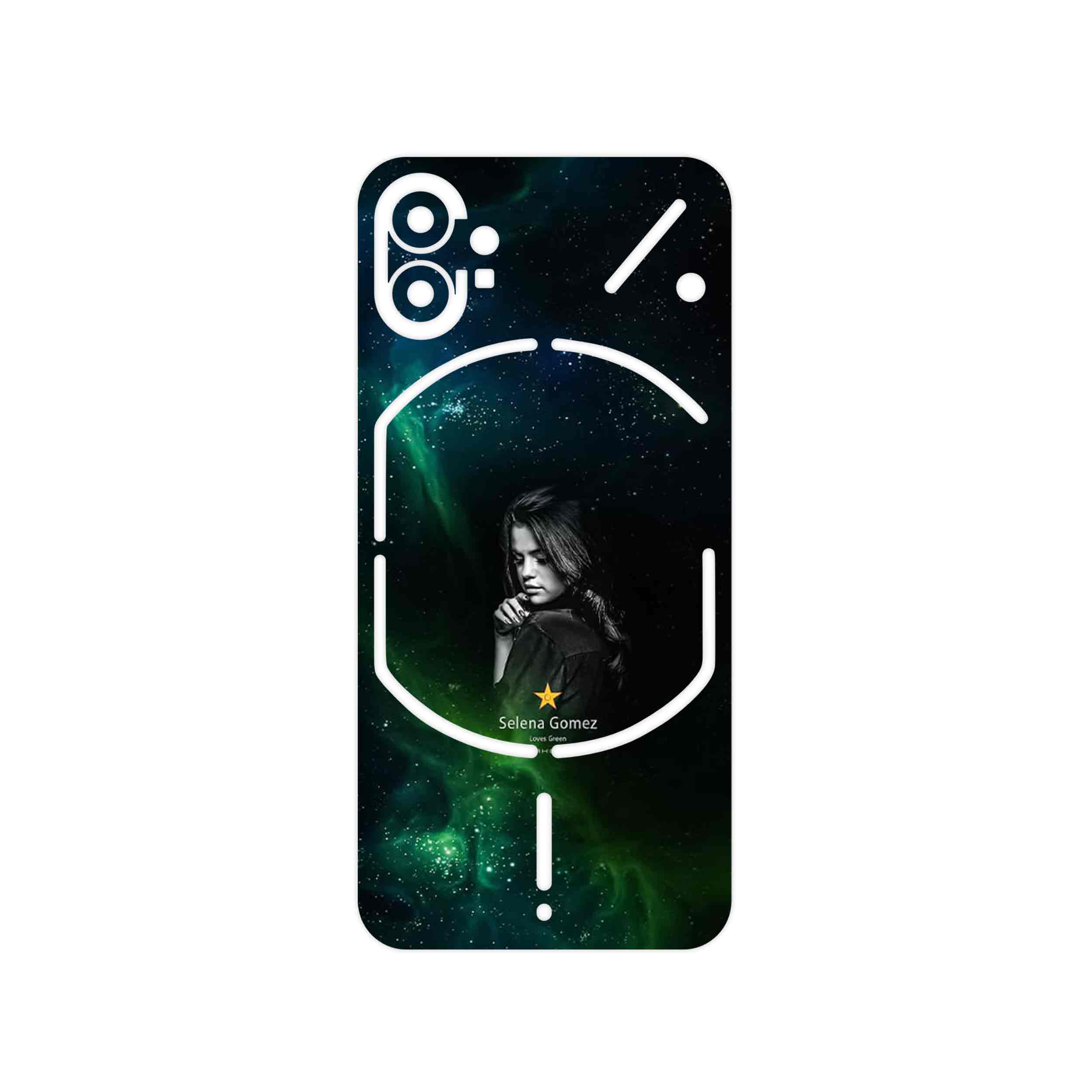 برچسب پوششی ماهوت مدل Selena Gomez مناسب برای گوشی موبایل ناتینگ Phone 1