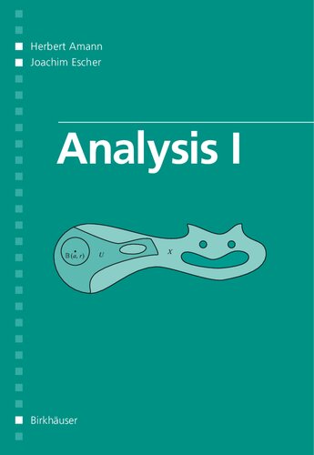 خرید و دانلود نسخه کامل کتاب Analysis I