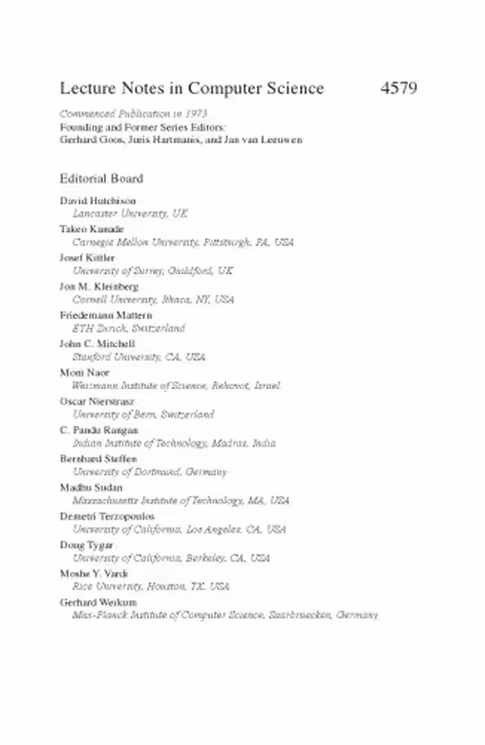 خرید و دانلود نسخه کامل کتاب Detection of Intrusions and Malware, and Vulnerability Assessment: 4th International Conference, DIMVA 2007 Lucerne, Switzerland, July 12-13, 2007 Proceedings