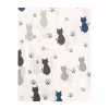 ملحفه آدنو مدل Cat کد IR49 یک نفره سایز 120x200 سانتی متر