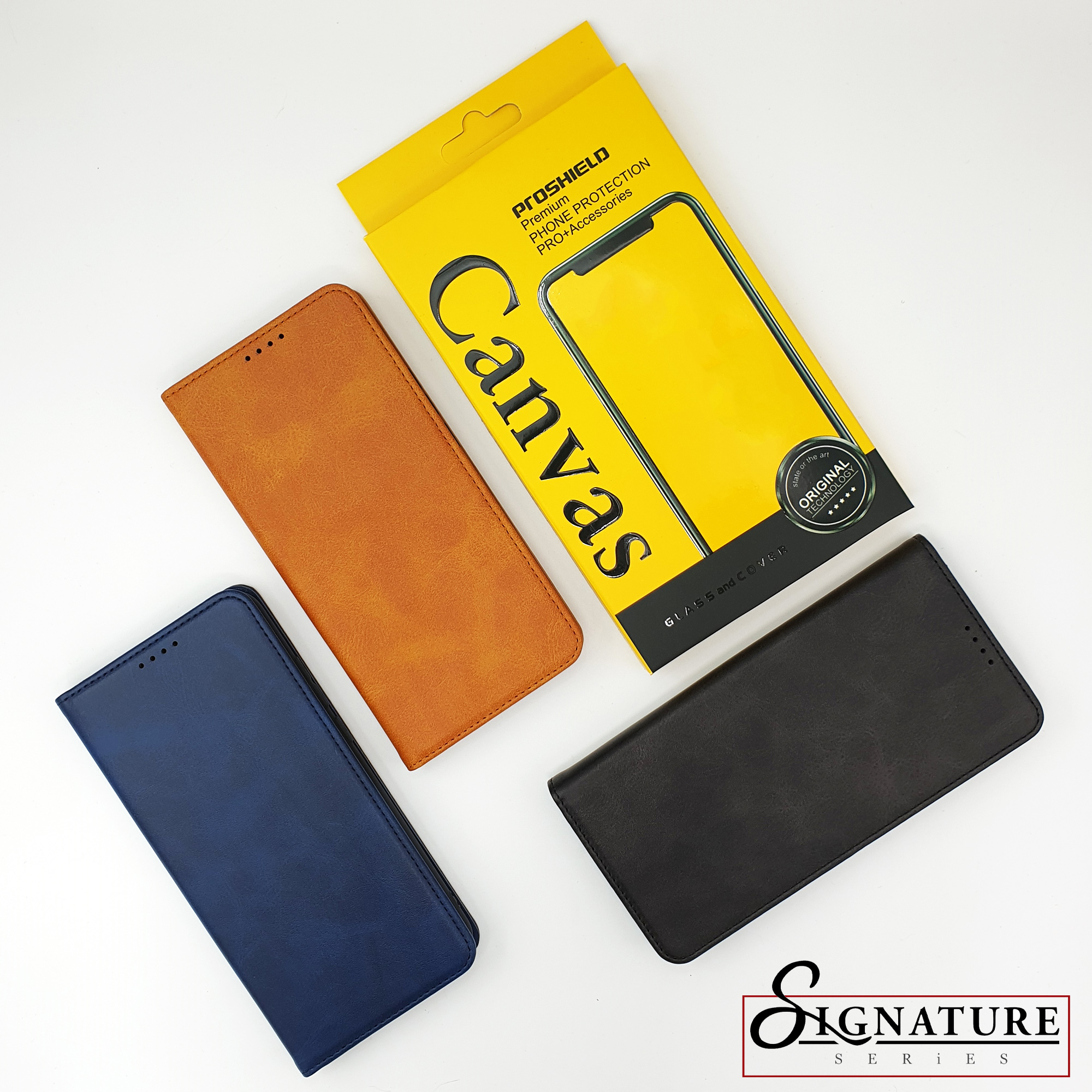 کیف کلاسوری کانواس مدل SIGNATURE مناسب برای گوشی موبایل سامسونگ Galaxy A71