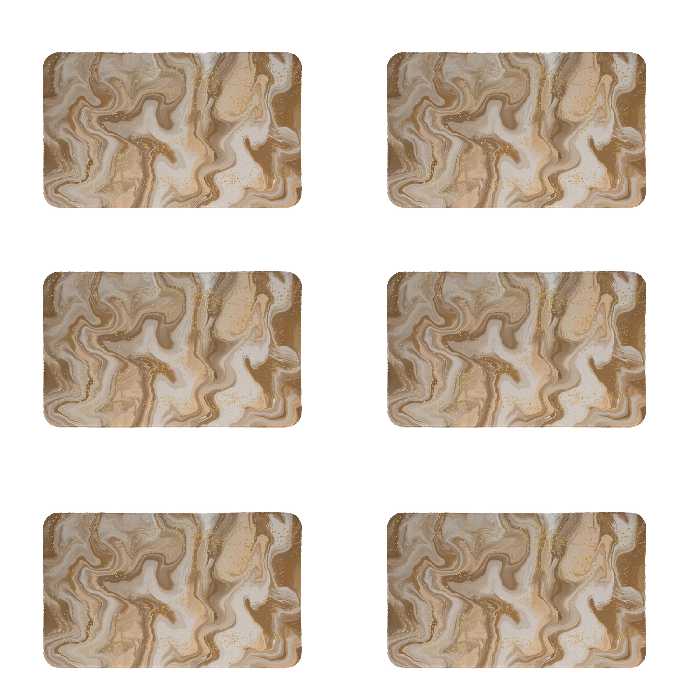 زیربشقابی طرح ابر و باد کد 8375 مجموعه 6 عددی