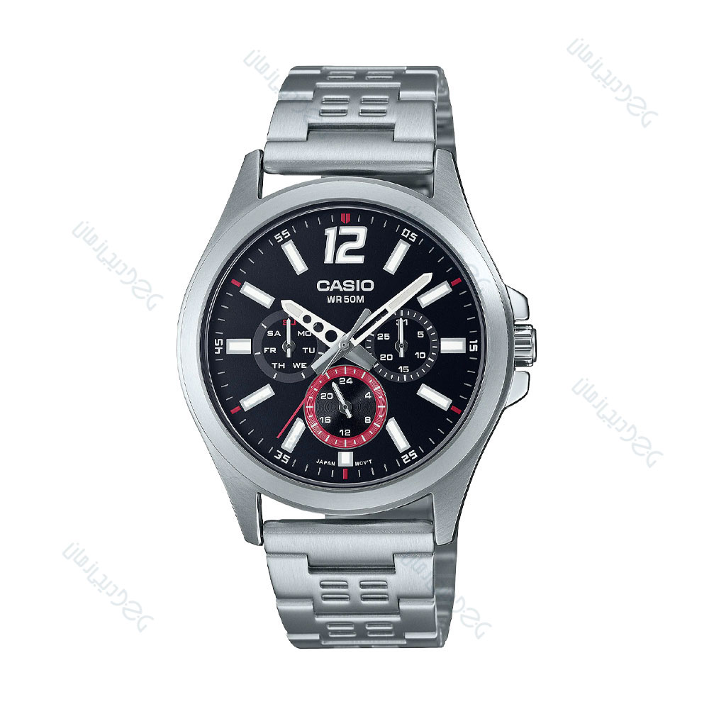 ساعت مچی مردانه کاسیو (Casio) اصل|مدل MTP-E350D-1BVDF