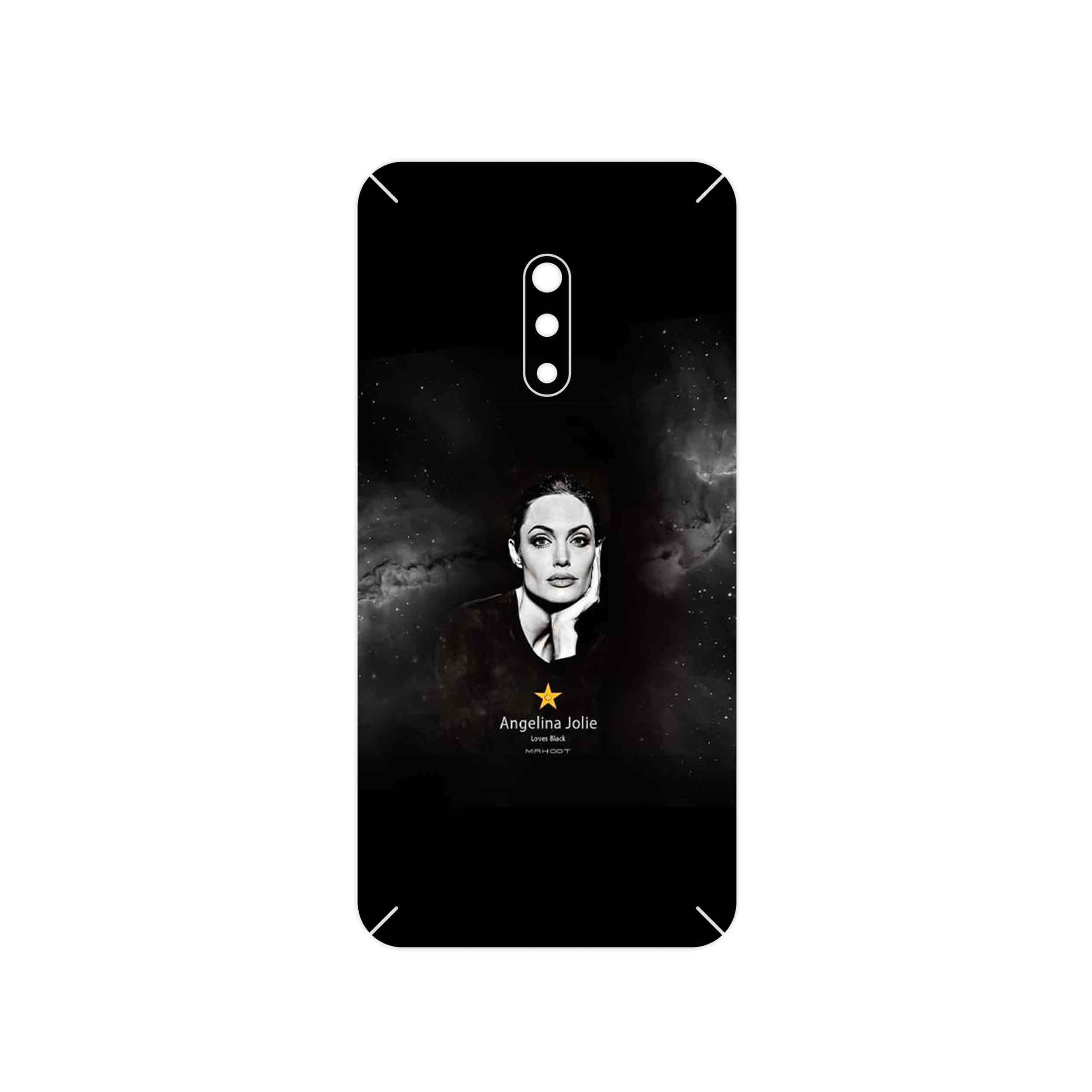 برچسب پوششی ماهوت مدل Angelina Jolie مناسب برای گوشی موبایل اپو Realme X