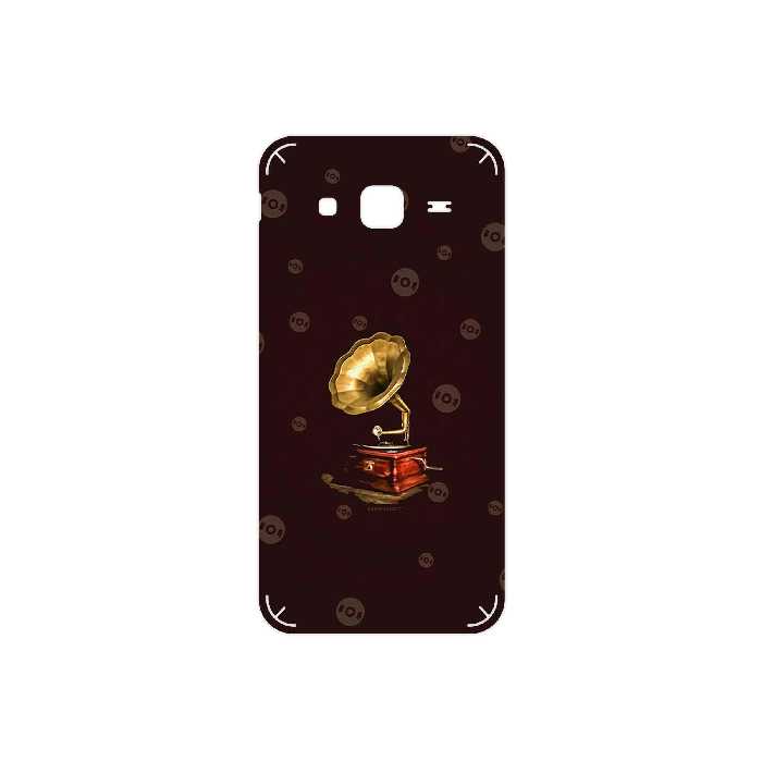 برچسب پوششی ماهوت مدل Gramophone Nostalgia مناسب برای گوشی موبایل سامسونگ Galaxy J5