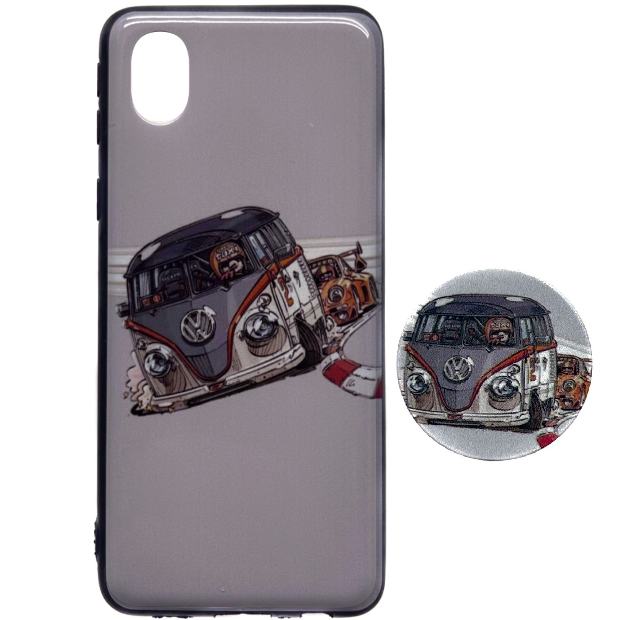 کاور کد a01cre-12 مناسب برای گوشی موبایل سامسونگ GALAXY A01 CORE به همراه پایه نگهدارنده