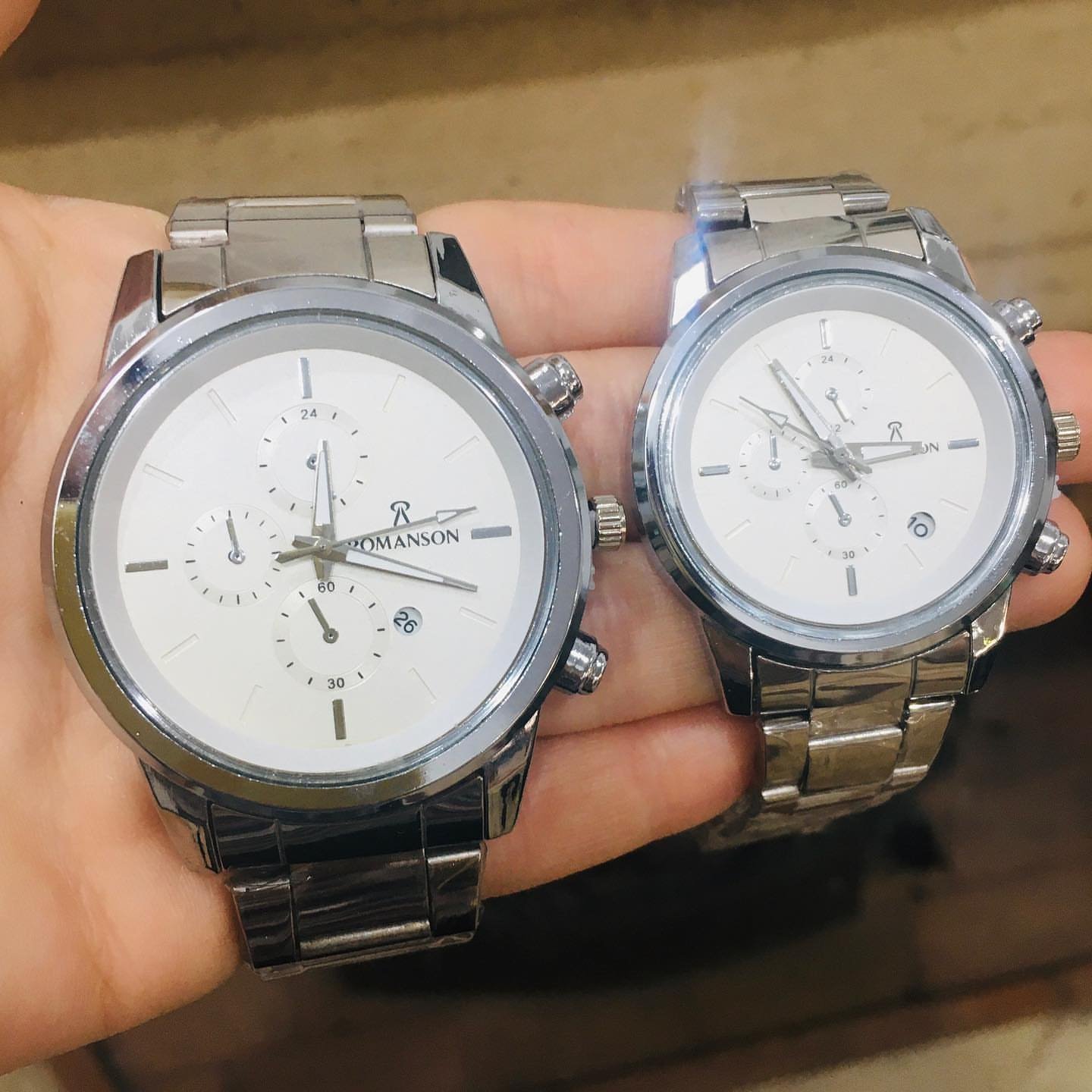 ساعت مچی رومانسون ست خوشکل و سه موتوره
