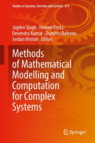 خرید و دانلود نسخه کامل کتاب Methods of Mathematical Modelling and Computation for Complex Systems