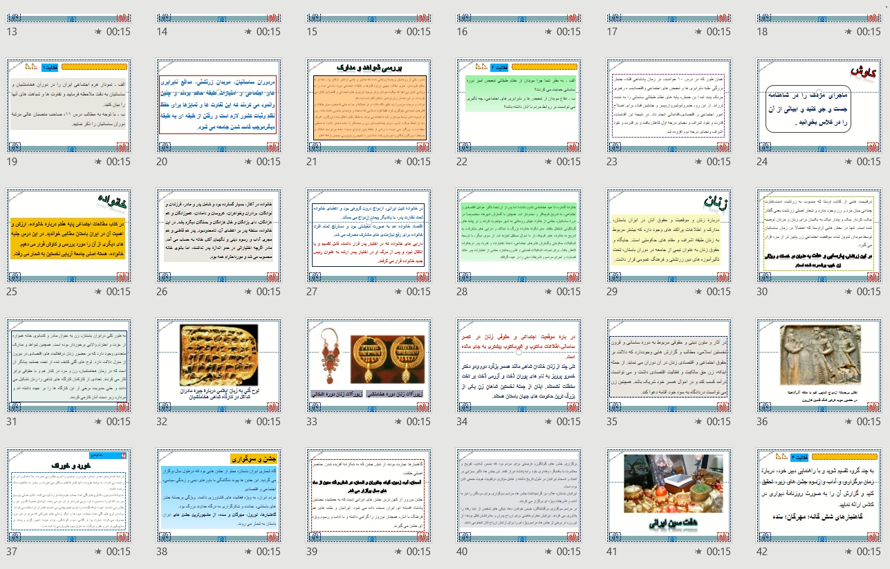 پاورپوینت درس دوازده جامعه و خانواده تاریخ 1 ایران و جهان باستان پایه دهم