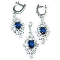  نیم ست نقره با روکش رادیوم 25