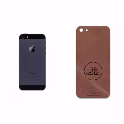 برچسب پوششی ماهوت مدل MNL-MAH مناسب برای گوشی موبایل اپل iPhone 5