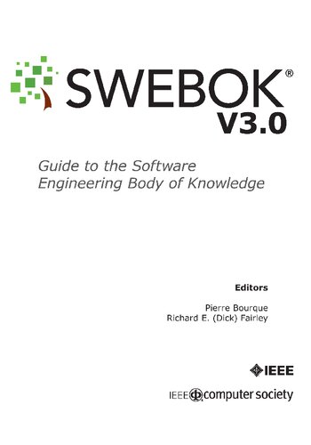 خرید و دانلود نسخه کامل کتاب SWEBOK: Guide to the Software Engineering Body of Knowledge (Version 3.0)