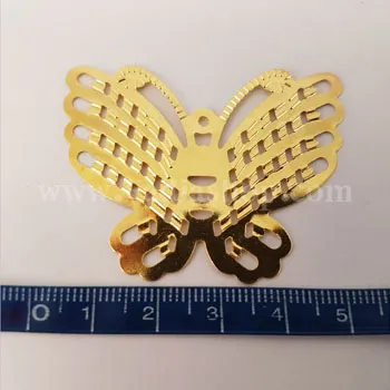 پروانه تزئینی طلایی
