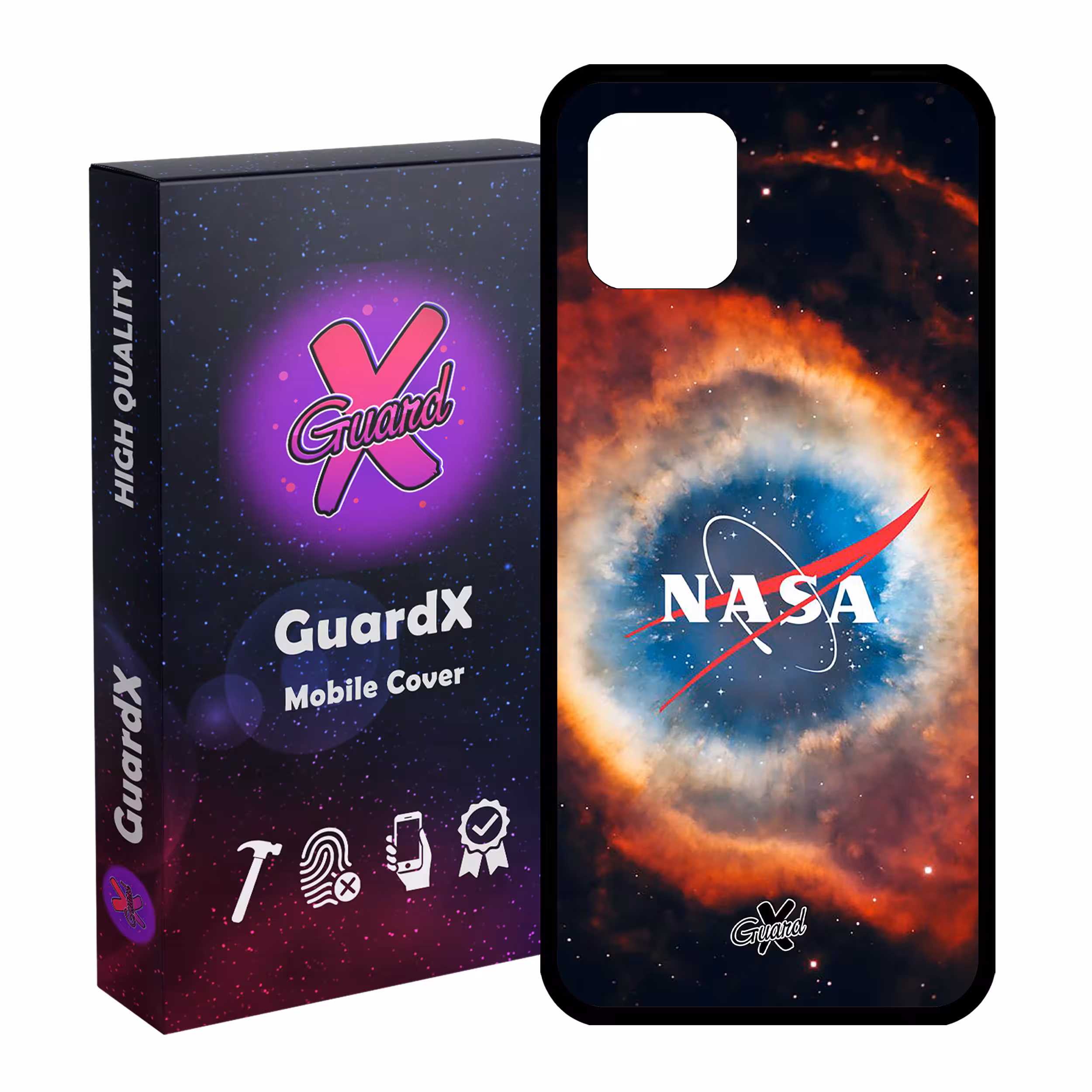 کاور گارد ایکس طرح Nasa مدل Glass10234 مناسب برای گوشی موبایل سامسونگ Galaxy Note 10 Lite