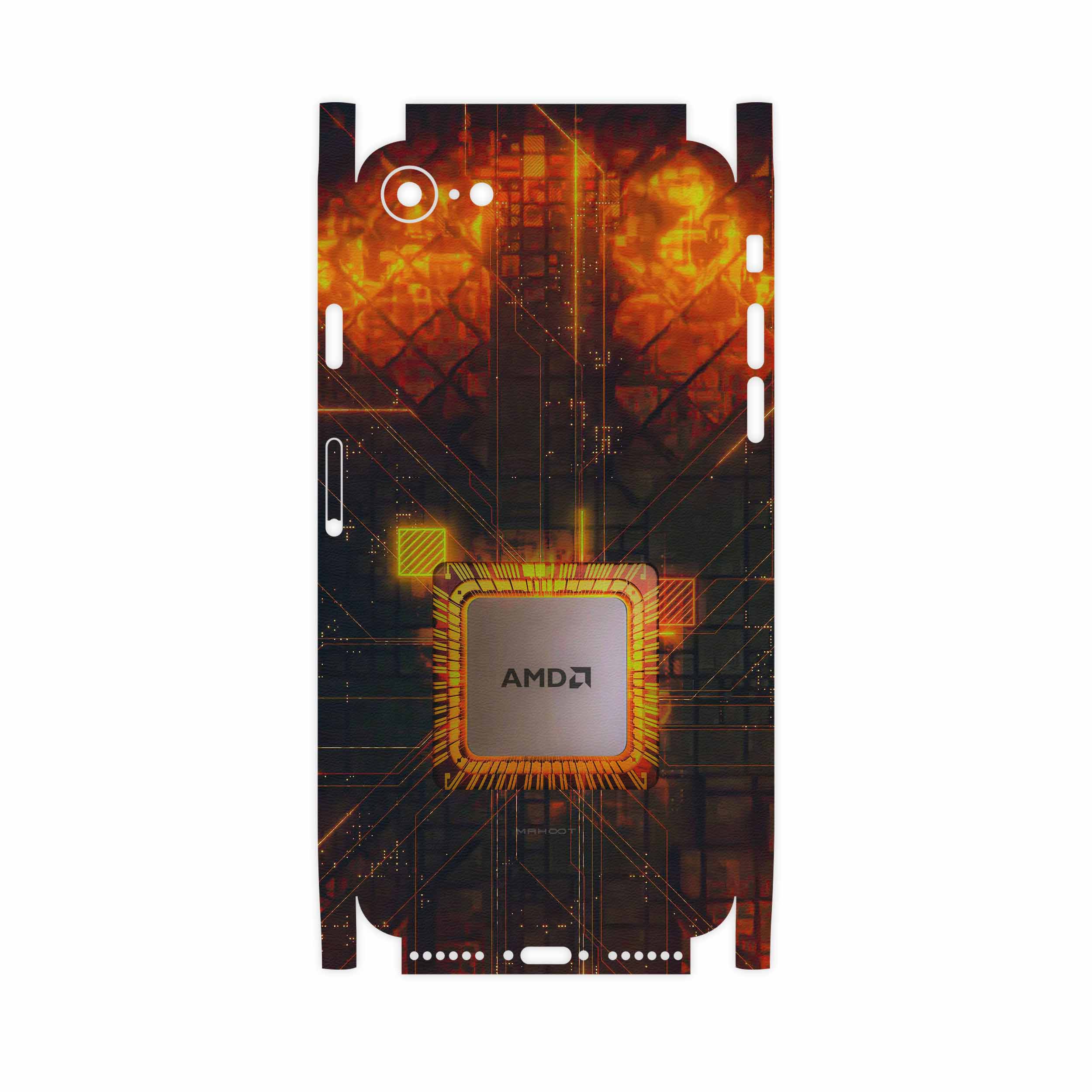 برچسب پوششی ماهوت مدل AMD Brand-FullSkin مناسب برای گوشی موبایل اپل iPhone SE 2020