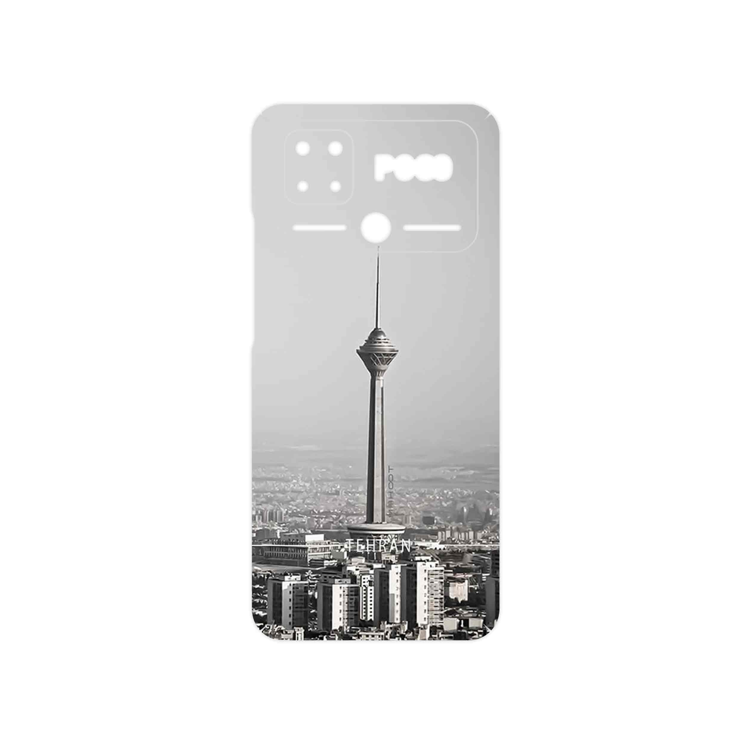 برچسب پوششی ماهوت مدل Tehran_City مناسب برای گوشی موبایل شیائومی Poco C40
