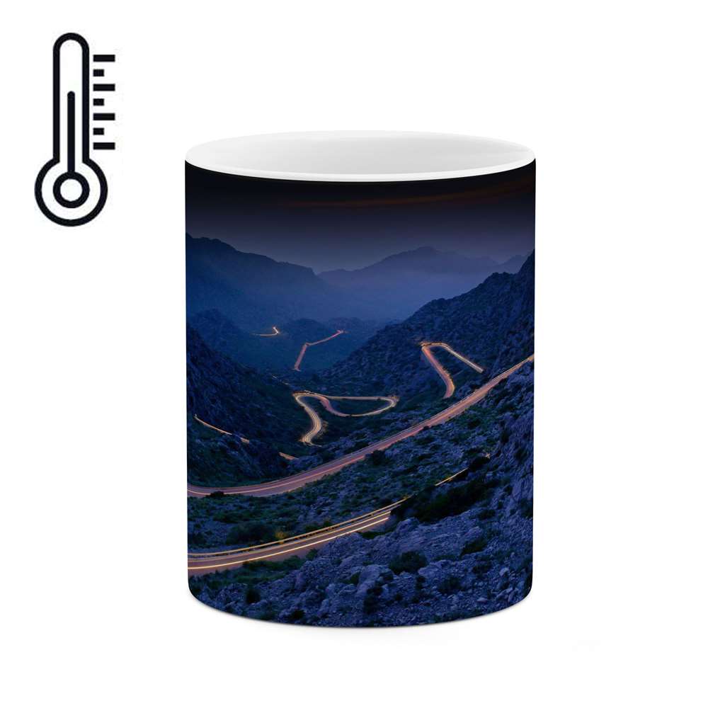 ماگ حرارتی کاکتی طرح جاده مدل mgh16397