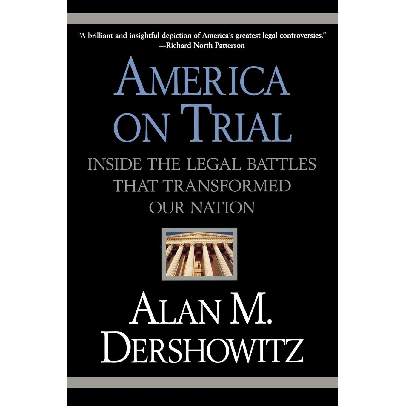 کتاب America on Trial اثر Alan M Dershowitz انتشارات Grand Central Publishing