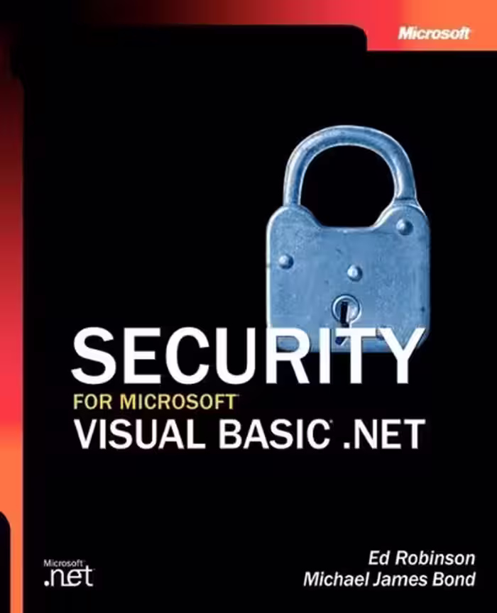 خرید و دانلود نسخه کامل کتاب Security for Microsoft Visual Basic .NET