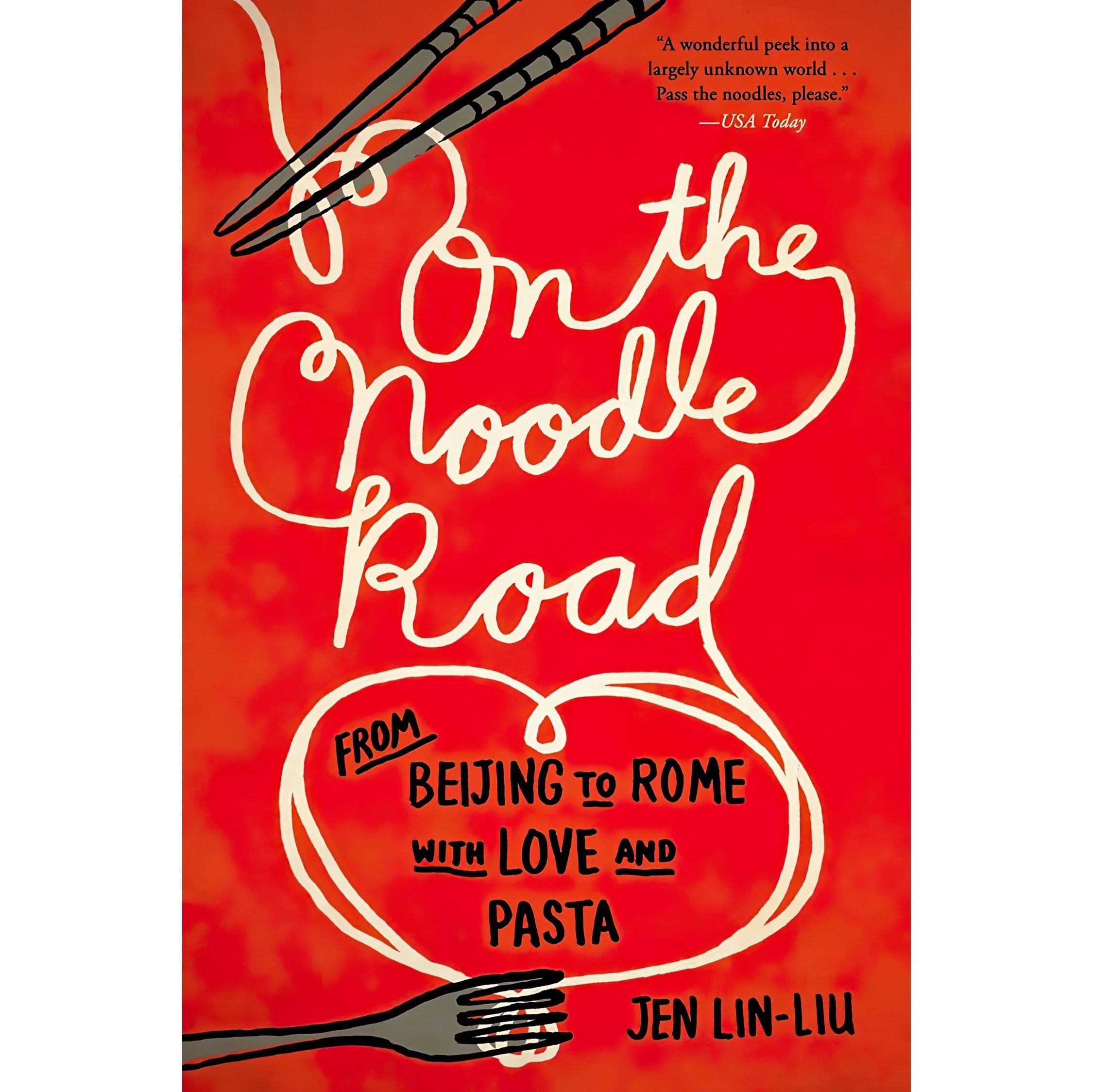 کتاب زبان اصلی On the Noodle Road اثر Jen LinLiu انتشارات Riverhead Books