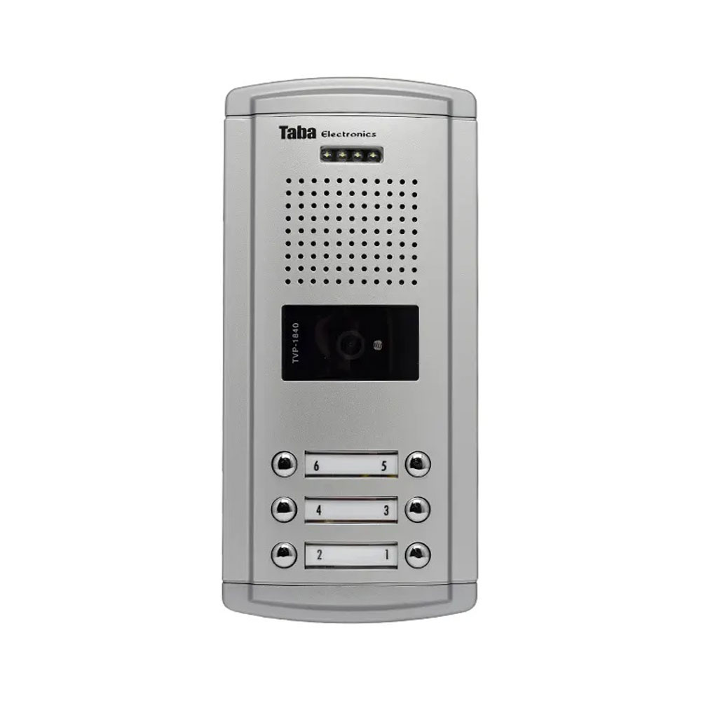 پنل آیفون تصویری 6 واحدی تابا مدل سپهر TVP-1840
