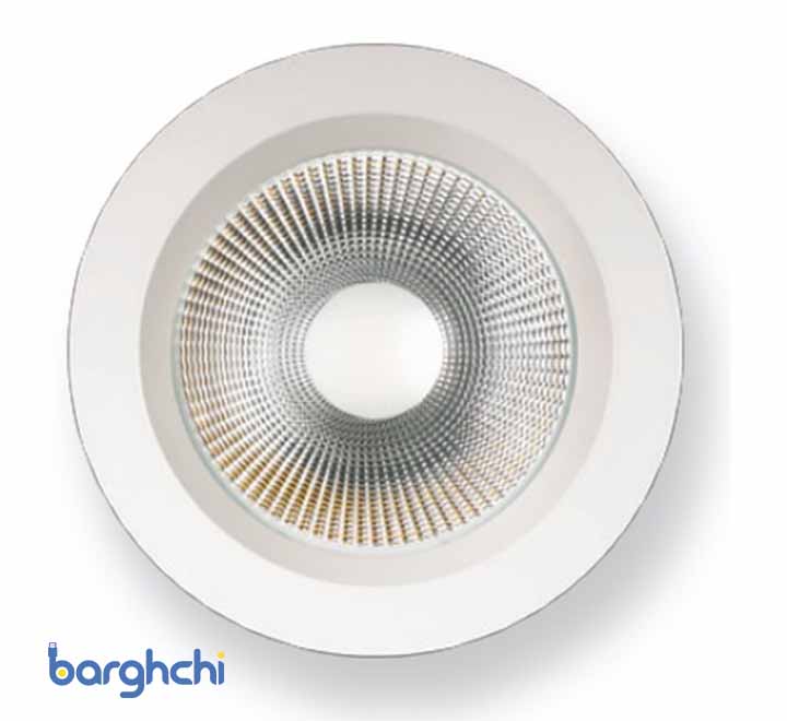 چراغ سقفی توکار پشت سفید 15 وات