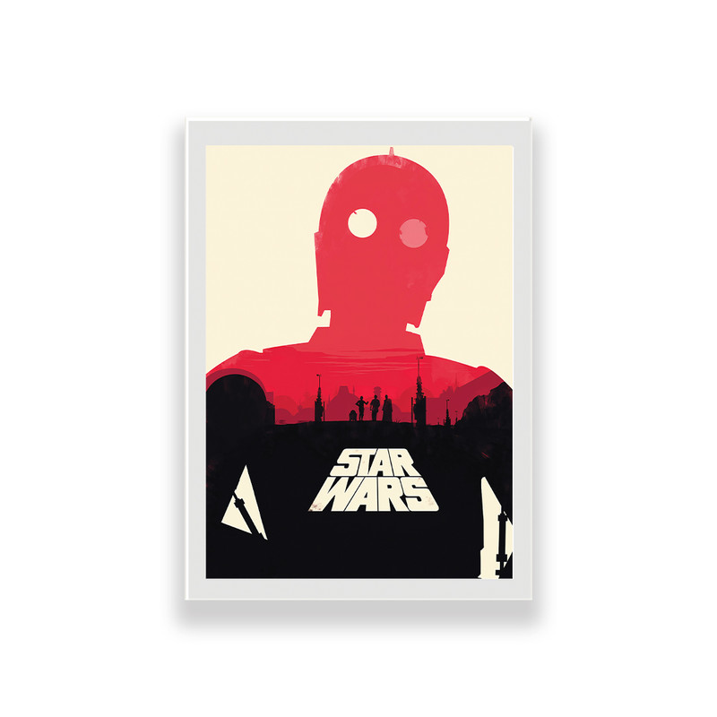 تابلو طرح جنگ ستارگان | دنیای قاب