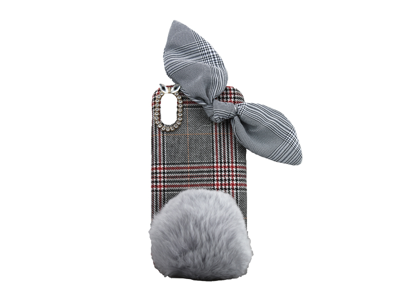 کاور مدل پاپیون نگین دار مناسب برای گوشی موبایل آیفون X