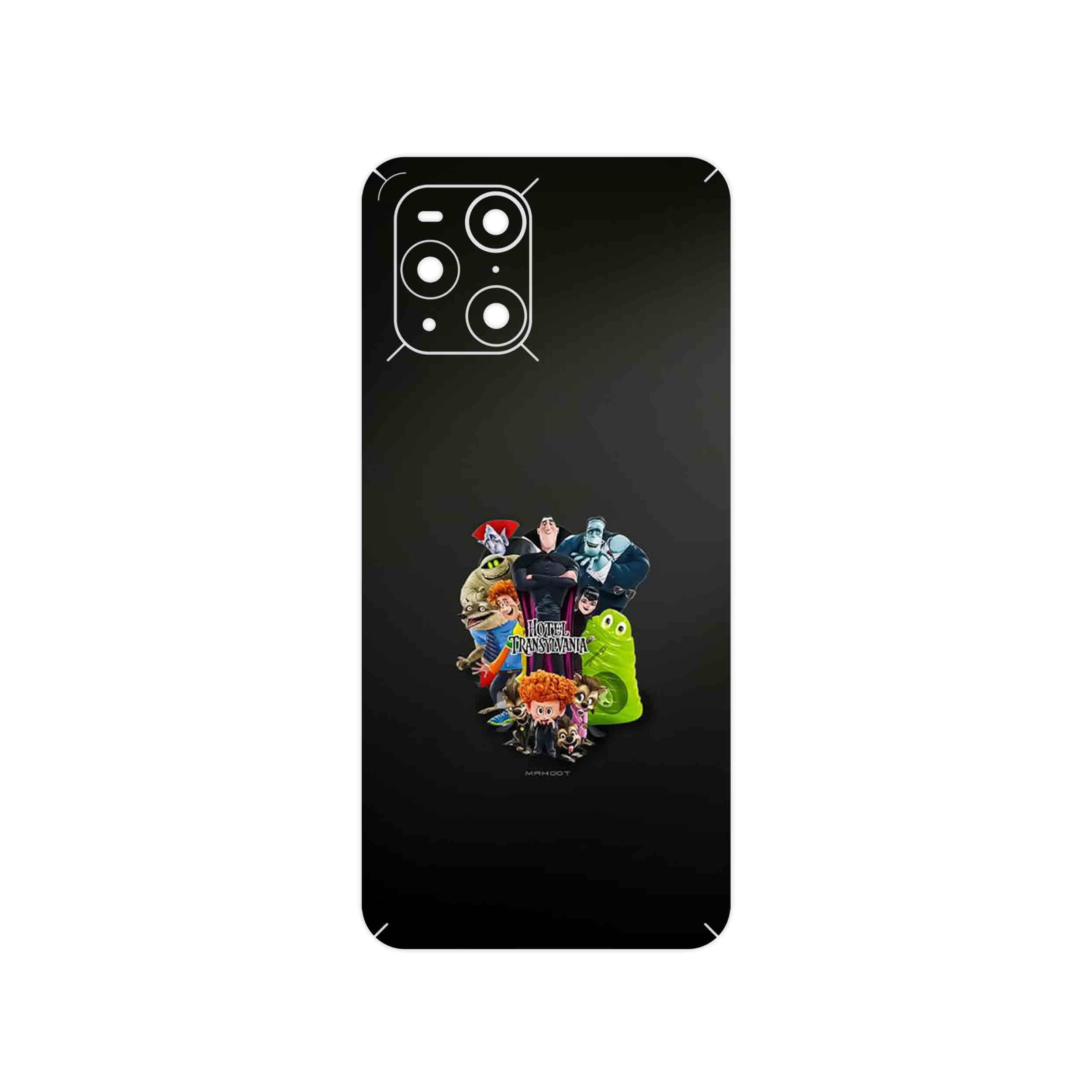 برچسب پوششی ماهوت مدل Hotel Transylvania مناسب برای گوشی موبایل اپو Find X3 Pro