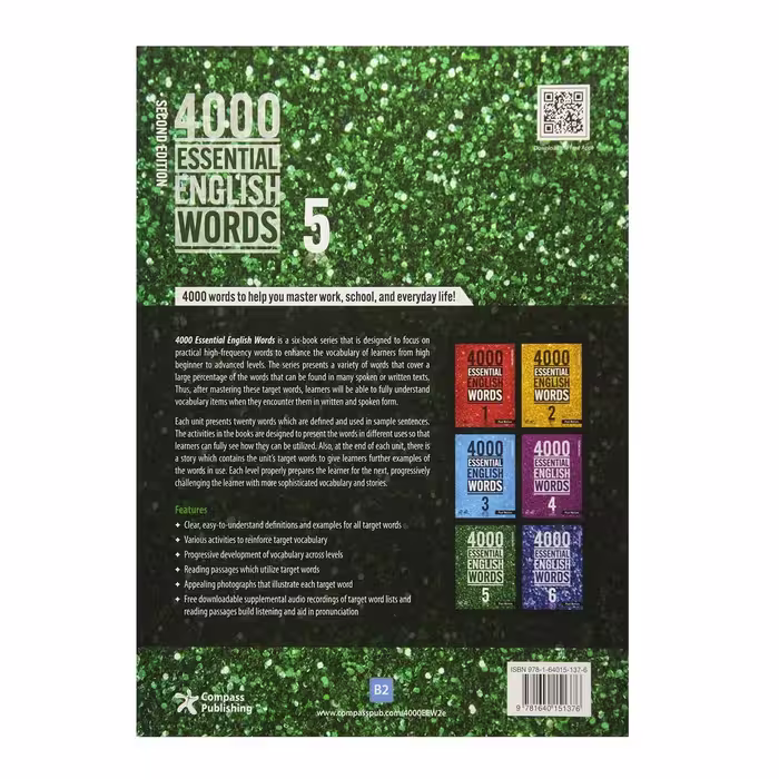 کتاب 4000 Essential English Words اثر Paul Nation انتشارات الوندپویان جلد 5