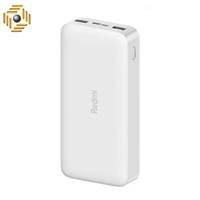 شارژر همراه شیائومی مدل Redmi ظرفیت 20000 میلی آمپرساعت به همراه کابل تبدیل microUSB