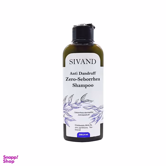 شامپو ضد شوره سر و بدن سیوند (Sivand) سری Climbazole مدل Zero Dandruff 0359 حجم 200 میلیلیتر