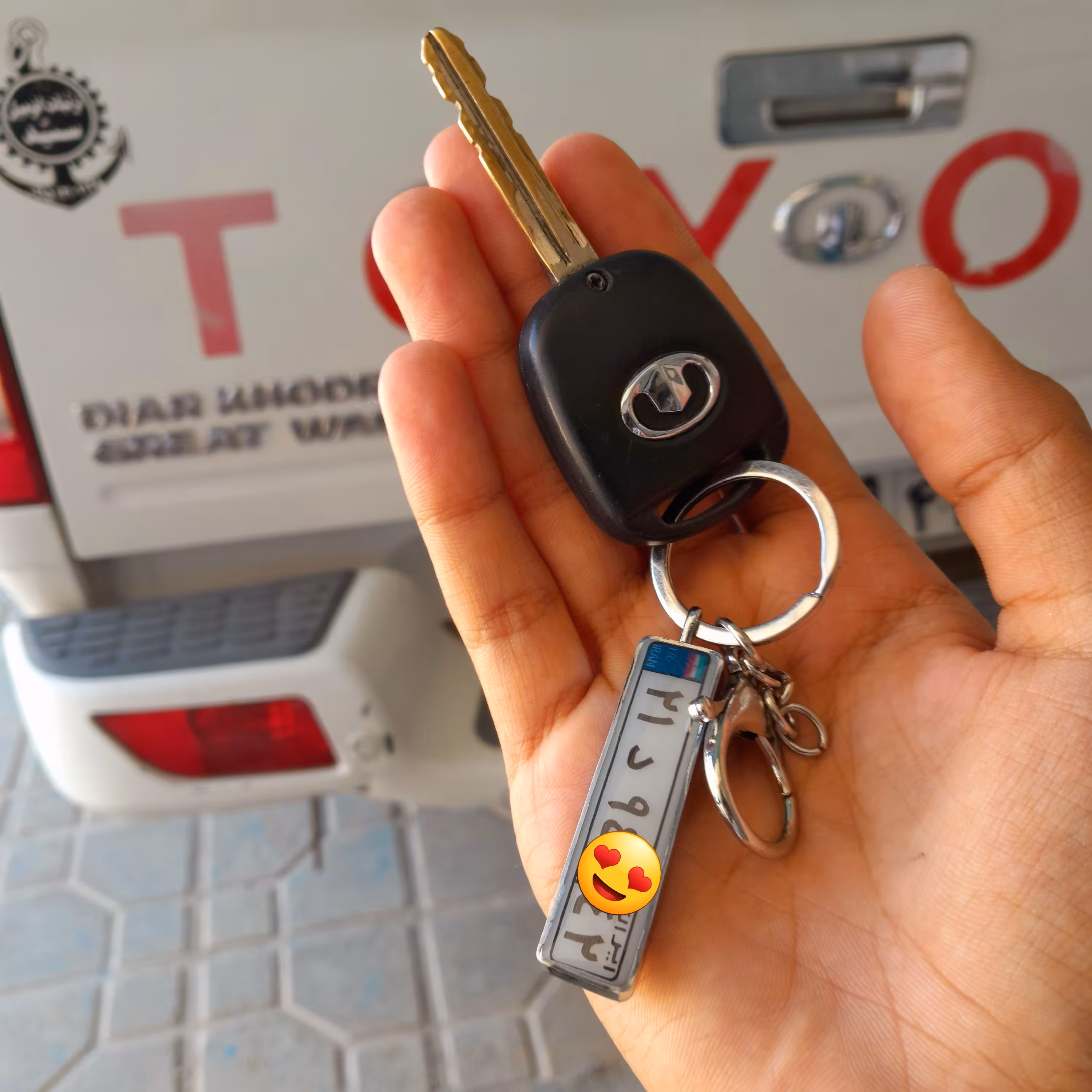 جاسوییچی پلاک ماشین و هر متن دلخواه