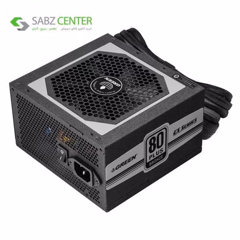 منبع تغذیه کامپیوتر گرین مدل GP580A-ES